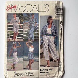 McCall's Woman's Day Collection Uncut 4348 Shirt, top, pants, shorts